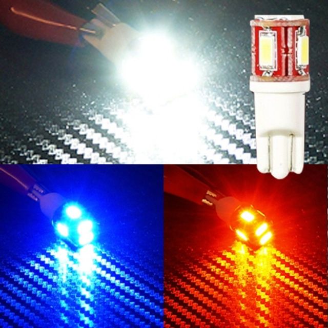 차량용 T10 LED 전구 5730 6발 - 12V 24V 공용