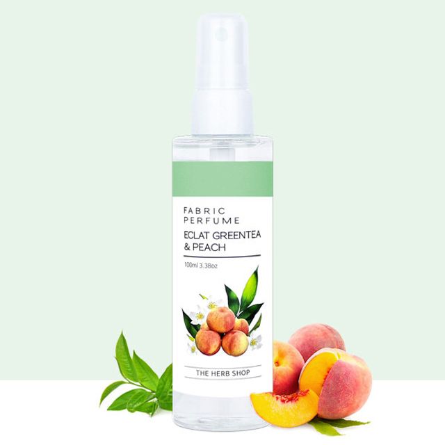 섬유 향수 미니 100ml 에끌라그린티앤피치 - 상쾌한 그린티와 피치 향