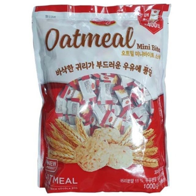 리치 오트밀 미니바이트 1kg - 건강한 간식, 식사 대용 추천