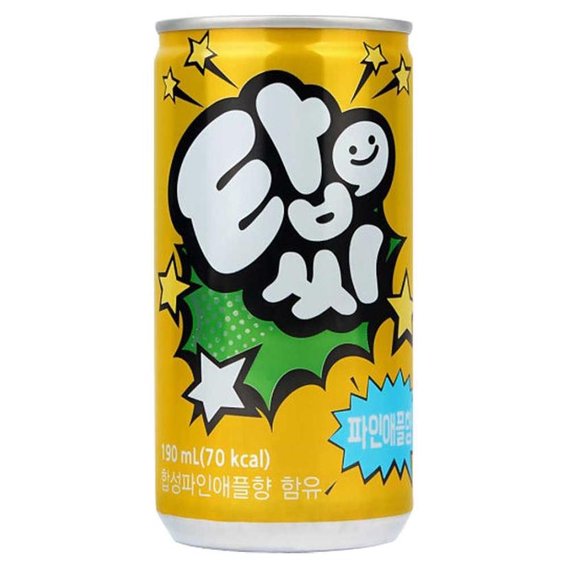 일화 탑씨 파인애플 향 탄소 음료 190ml 30캔