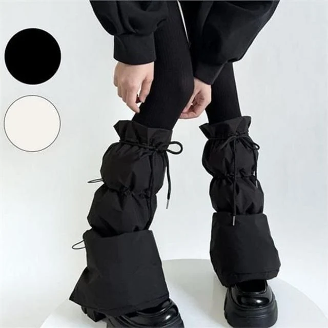 아웃도어 덕다운 레그 워머 데일리 오리털 레그 워머 따뜻한 겨울철