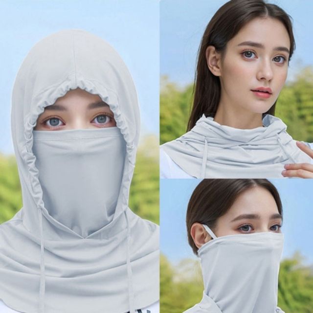 다양하게 활용하는 쿨링 후드넥가드 자외선 차단 스포