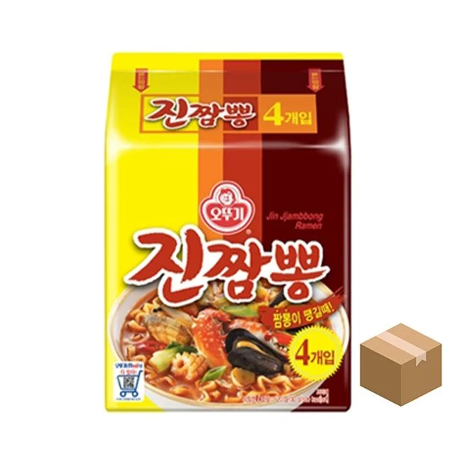 오뚜기 진짬뽕 멀티 라면 130gX4봉X8개 봉지라면 세트