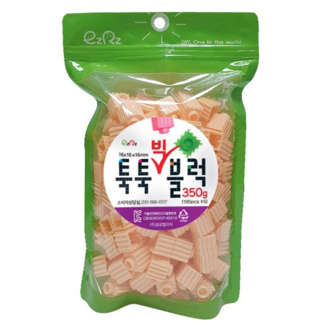 이지툭툭 빅블럭 350g 리필_살구