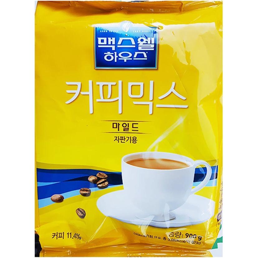 맥스웰 자판기 마일드 커피믹스 900g 12개 - 업소용 대용량