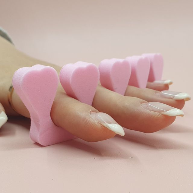 셀프 매니큐어 네일헬퍼 스펀지 2P