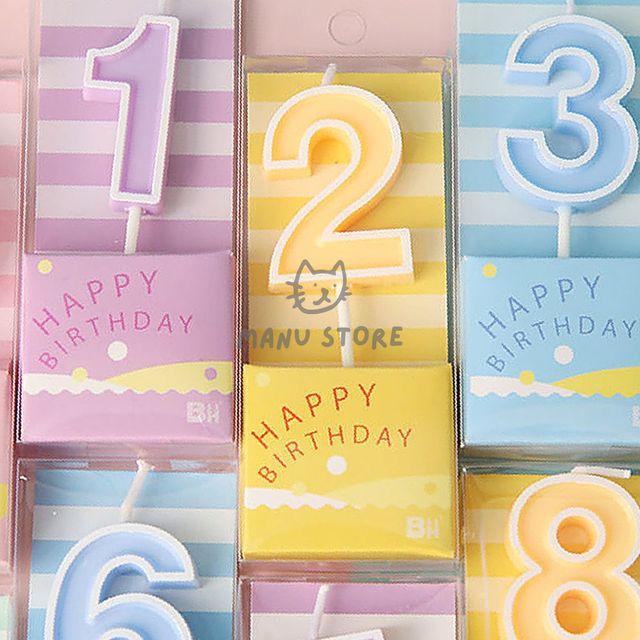 생일파티 케익숫자초 숫자 생일초 10개입 0~9