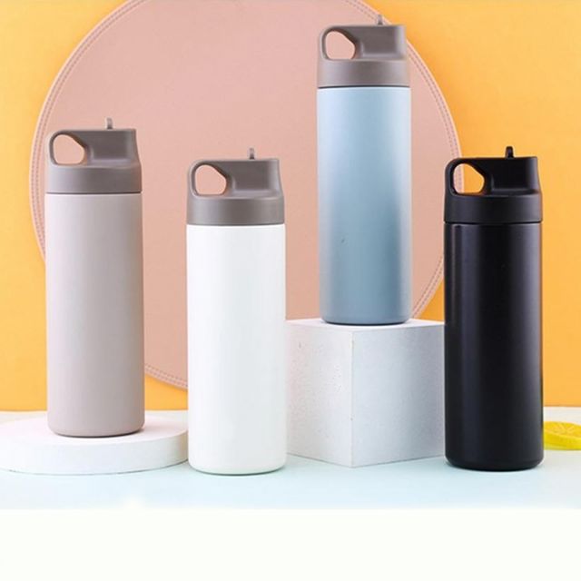 휴대용 스포츠 텀블러 보냉 스텐 물병 보틀 600ml