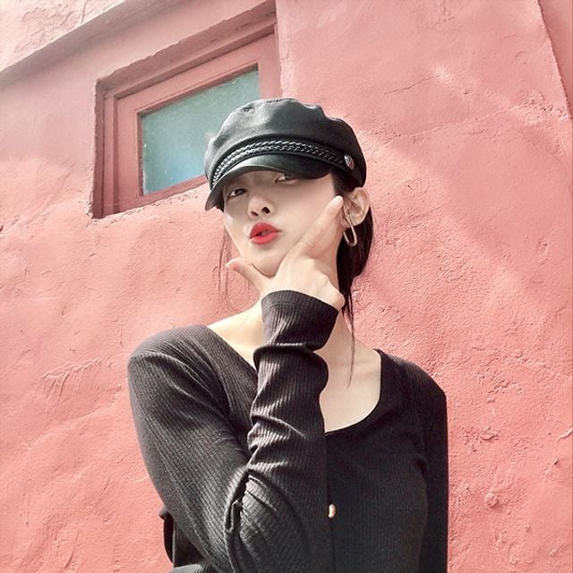 여성 뉴베이직 빵모자 베레모 뉴스보이캡 헌팅캡