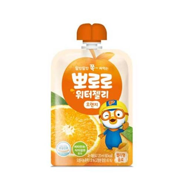뽀로로 워터젤리 오렌지 120ml 10개 GWM