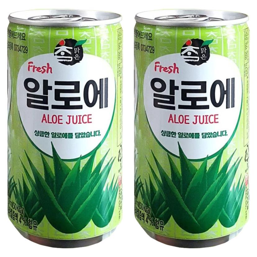 대일 참맑은 알로에 음료 175ml 60캔 대용량 세트