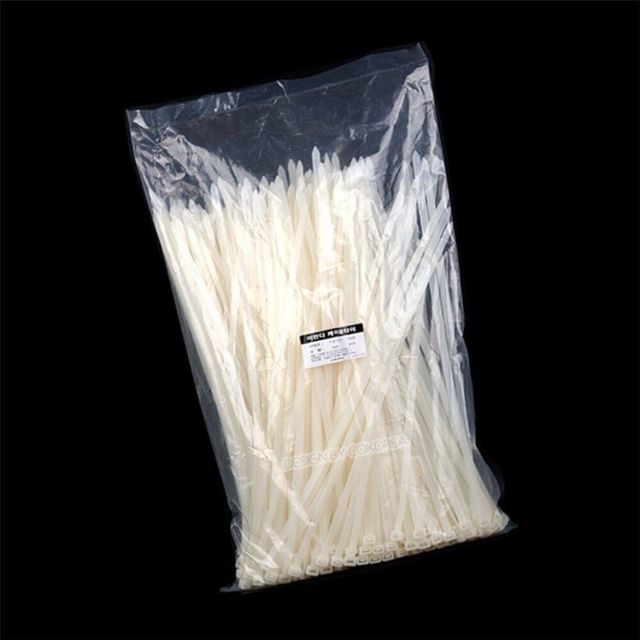 케이블타이 370mm 백 1봉 300pcs 케이블선 전기선고정 케이블고정
