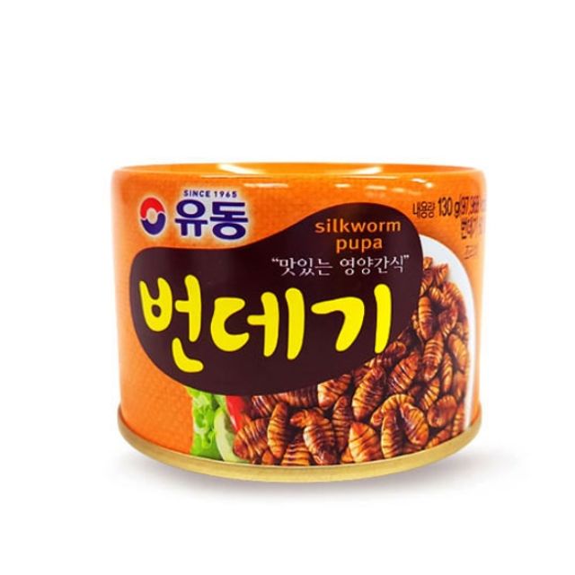 유동 번데기 통조림 영양간식 술안주 130g