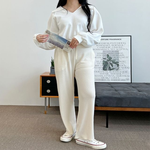 여자 플리츠팬츠 와이드팬츠 포켓긴바지 여성긴바지