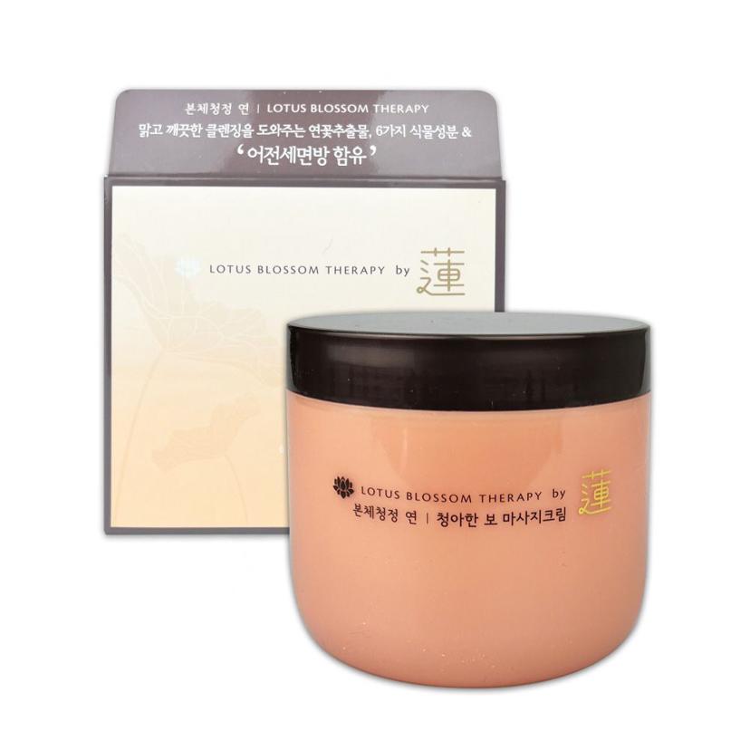 과일나라 청아한 보 마사지크림 300g - 피부 진정 마사지