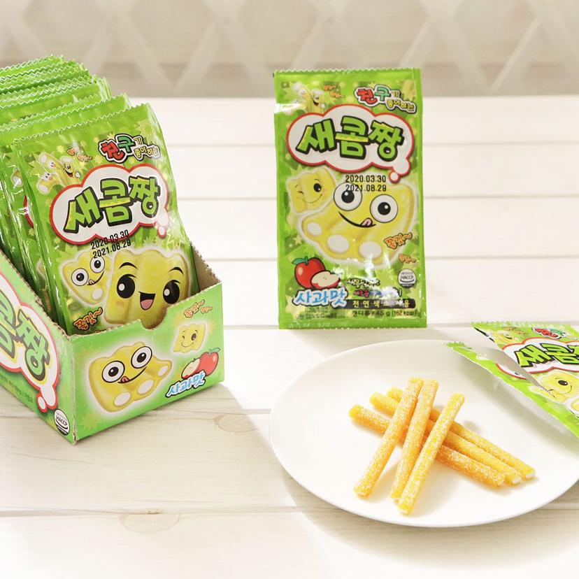 새콤짱 사과맛 35g 24개입 젤리 박스 세트