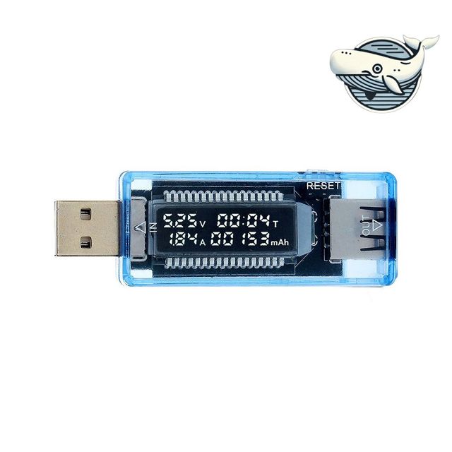 USB 전압 전류 전력 측정기 충전 용량