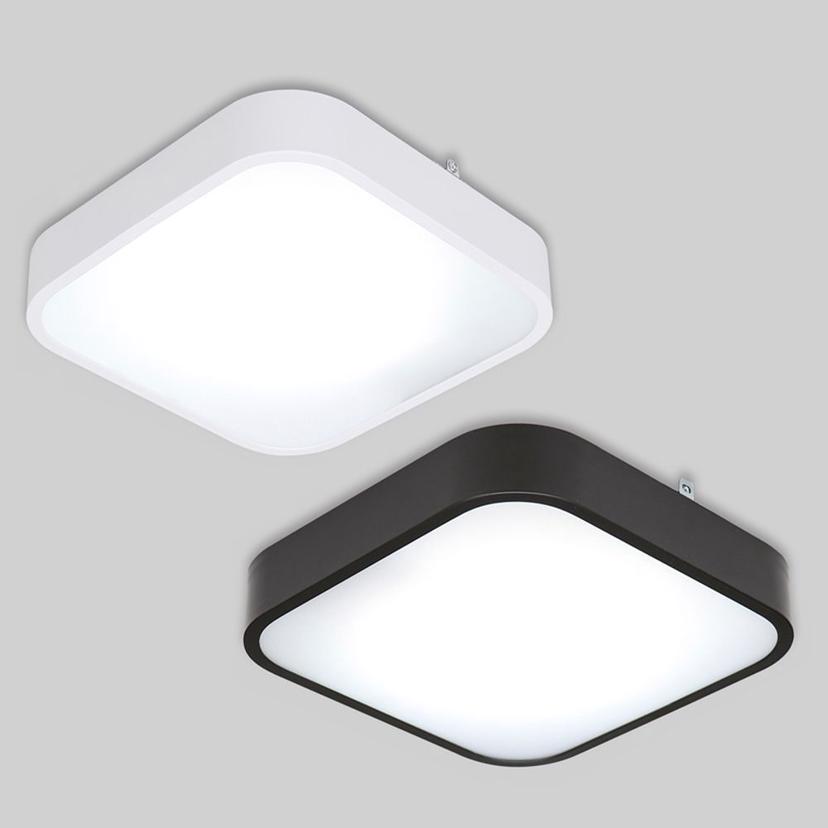 국산 LED 직부등 15W 주광색 마빈 화이트 블랙
