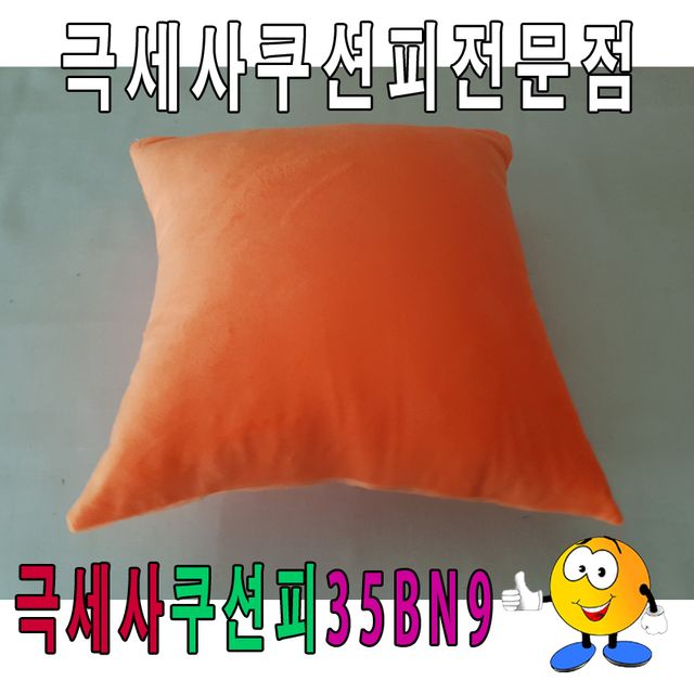 극세사 쿠션피 35BN9 쿠션커버 - 미세한 사이즈 차이의 실용적 디자인