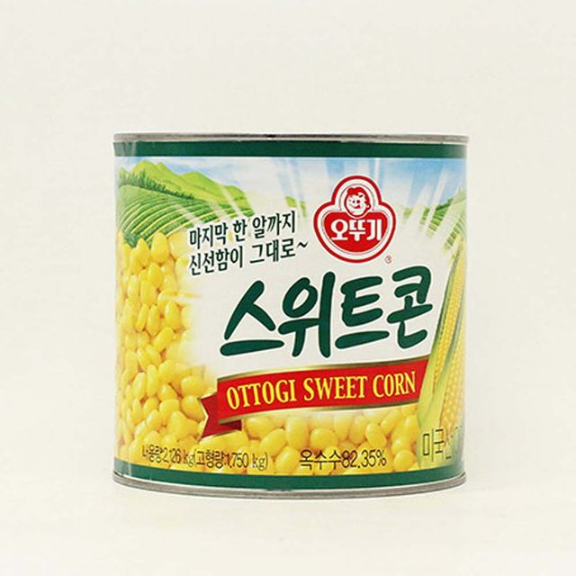 신선한 옥수수 스위트콘 2.1kg - 통조림 간편식