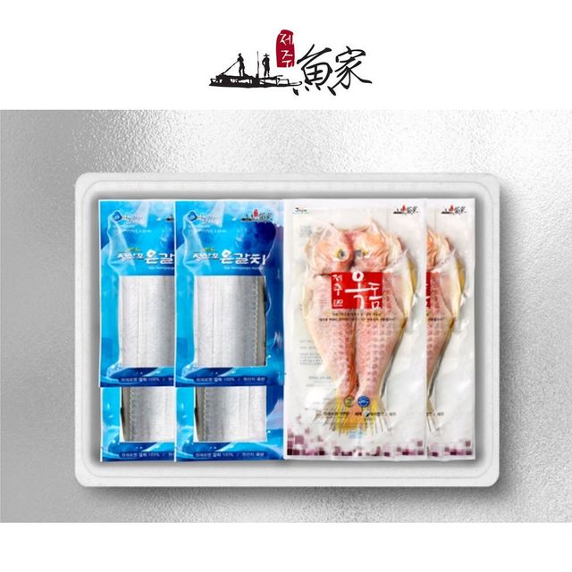 제주 은갈치 옥돔 선물세트 3호 - 풍성한 구성의 해산물 선물
