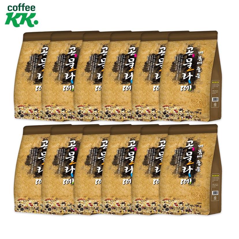 곡물라떼 700gX10 자판기용 율무차 대용량 - 맛있는 차