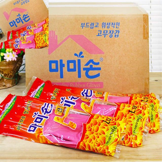 고무장갑 골드 L 핑크 100켤레 컬러고무장갑 두꺼운고무장갑 설거지고무장갑 질긴고무장갑