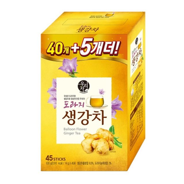 송원 도라지 생강차 40T, 건강 음료 녹차류 티백