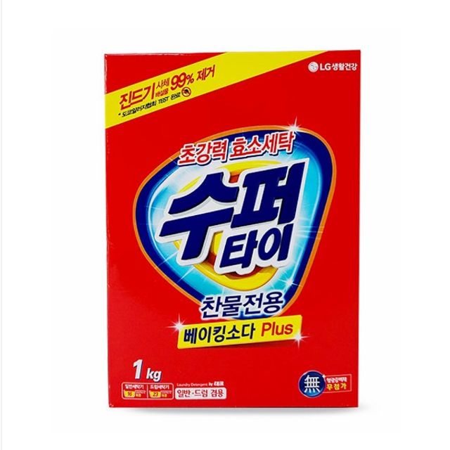 베이킹소다 세탁 세제 1kg 찬물 전용 일반 드럼 겸용