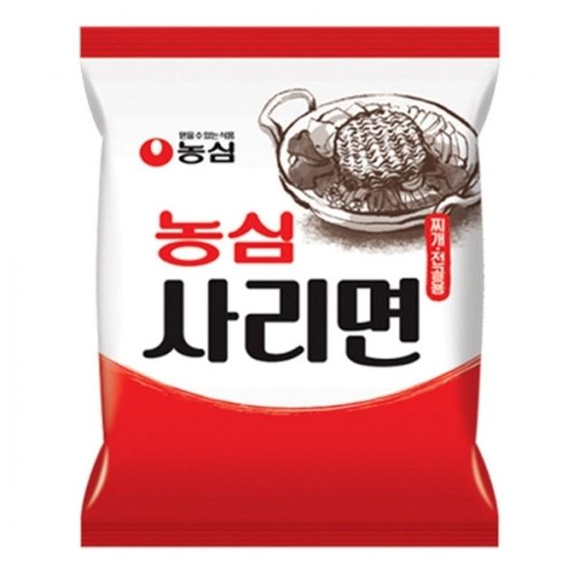 농심 사리면 110gx20봉지 - 쫄깃한 식감의 봉지라면 사리면