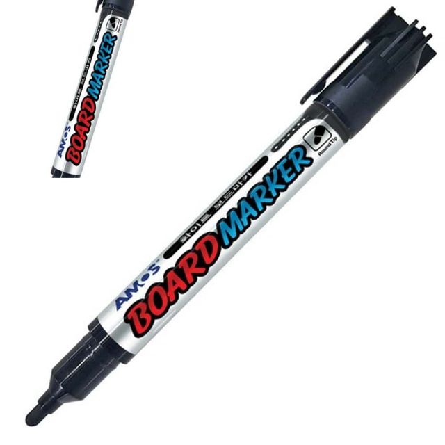 아모스 보드마카 흑색 0.5mm~1.0mm 화이트보드펜 화이트보드마카 보드펜 보드마카펜