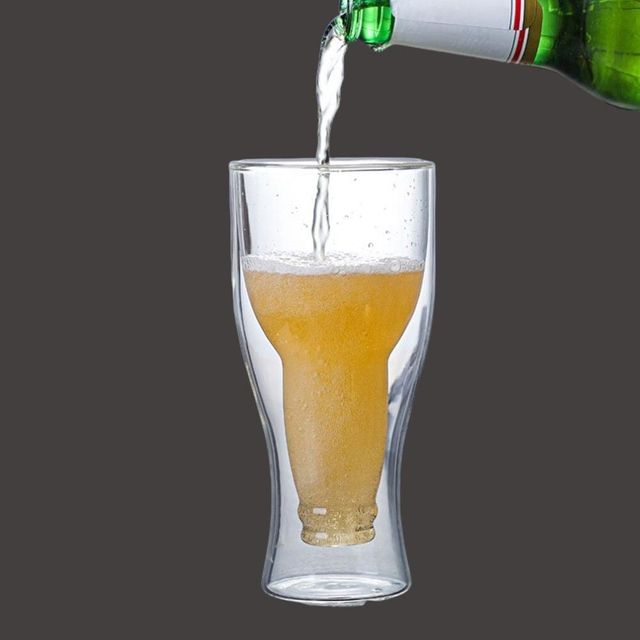 이중유리 맥주컵 (400ml)