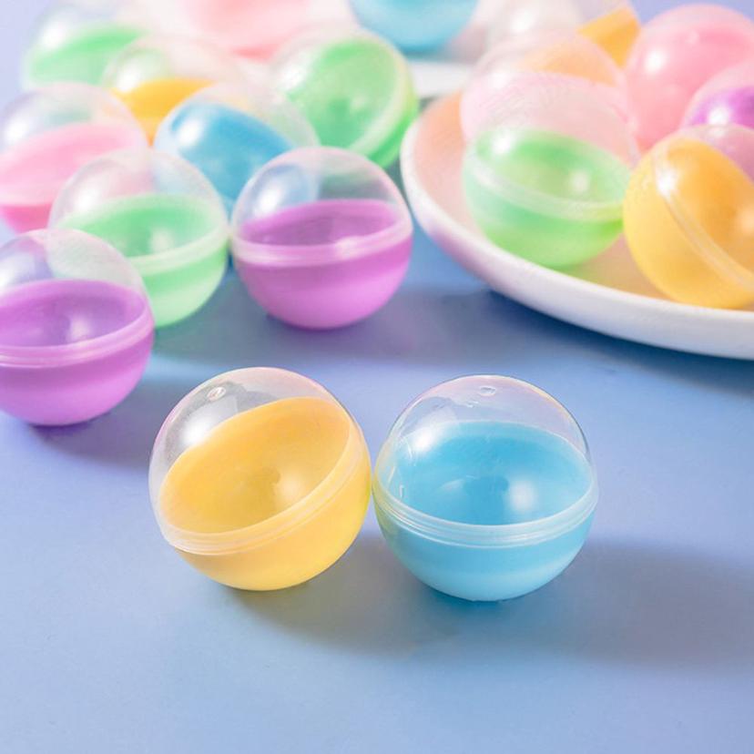 뽑기통 반투명 빈 원형 캡슐 45mm 추첨용 캡슐