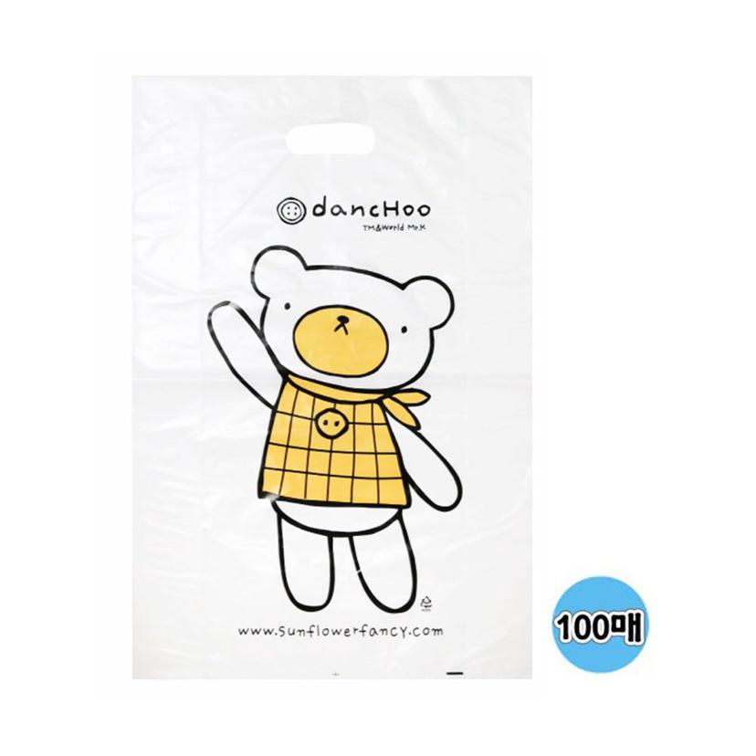 SA2 단추 봉투 100매 - 비닐 쇼핑백 선물 포장 봉투
