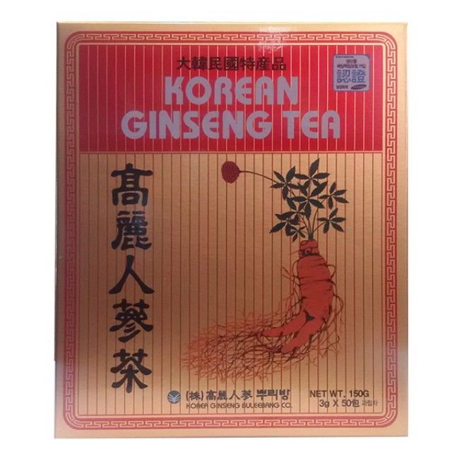 뿌리방 고려 인삼차 50포 x 5개입 대용량 세트