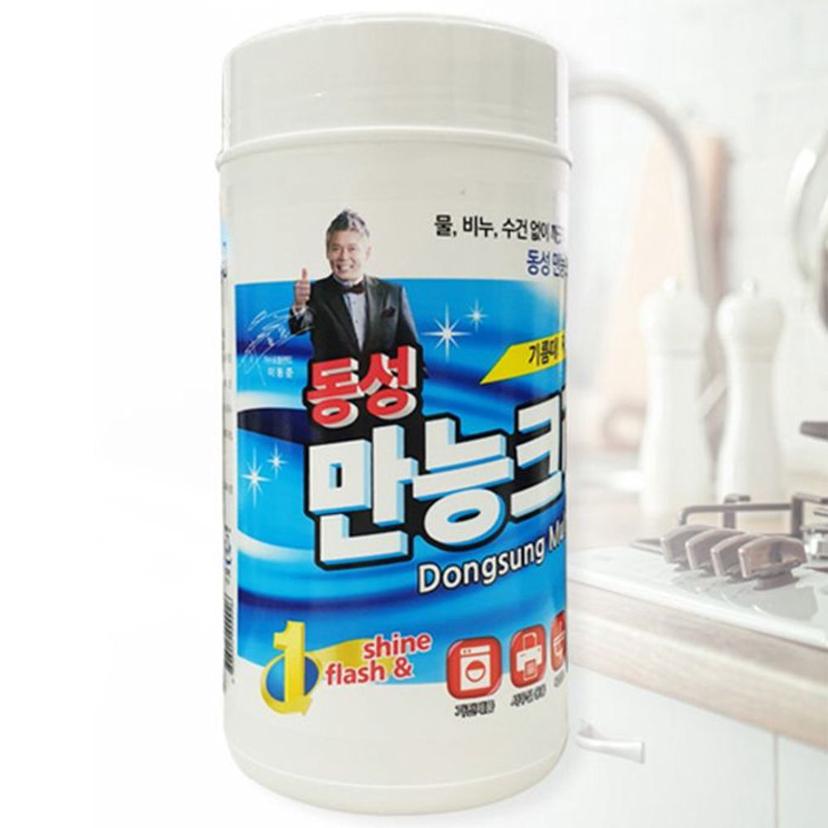 찌든 때 기름 때 청소 물티슈 청소포 70매 세정용