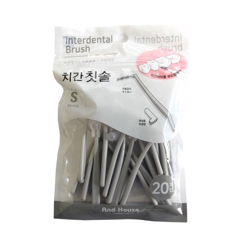 덴탈 프리미엄 치간 칫솔 L형 20P S 사이즈 1.0mm