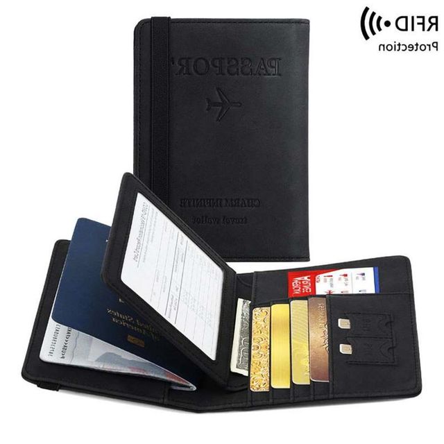 해킹방지 RFID 여권지갑 편한 디자인