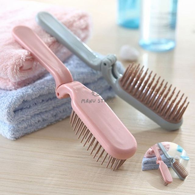 미니 헤어브러시 휴대용 머리빗, 작은 빗