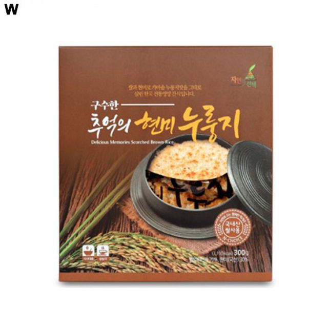 구수한 추억의 국산현미누룽지 300g - 소포장 전통맛