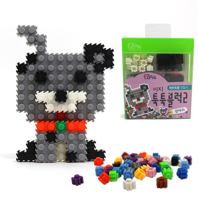 이지 툭툭블럭만들기 (강아지)