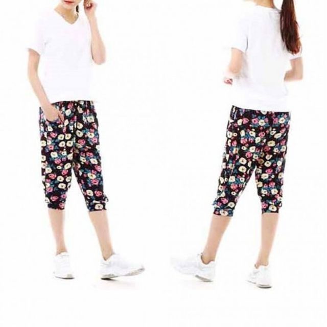 용바지 아이스 7부 시원한바지 여름 쿨링 소재