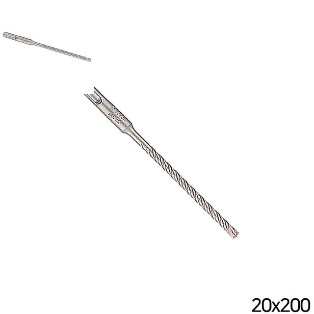 보쉬 5X 4날 햄머드릴비트 20x200mm 해머드릴비트 기리날 목공드릴비트 육각비트