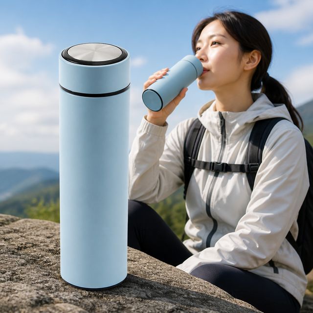 보온병 500ml 이중진공 스테인리스 보냉병 등산용 텀블러