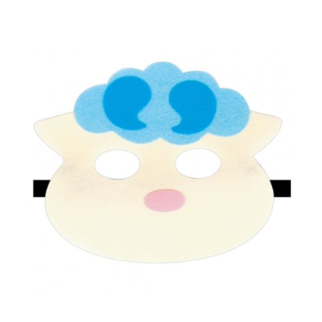 동물가면띠 양 - 아이 오감 발달 가베 교구