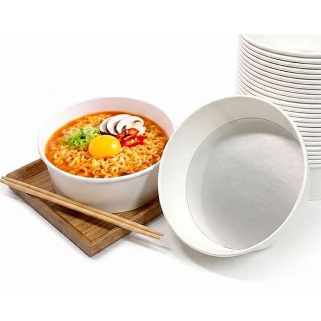 나무이야기 라면용기 일회용 라면조리기 즉석조리 용기 1600ml 50개입