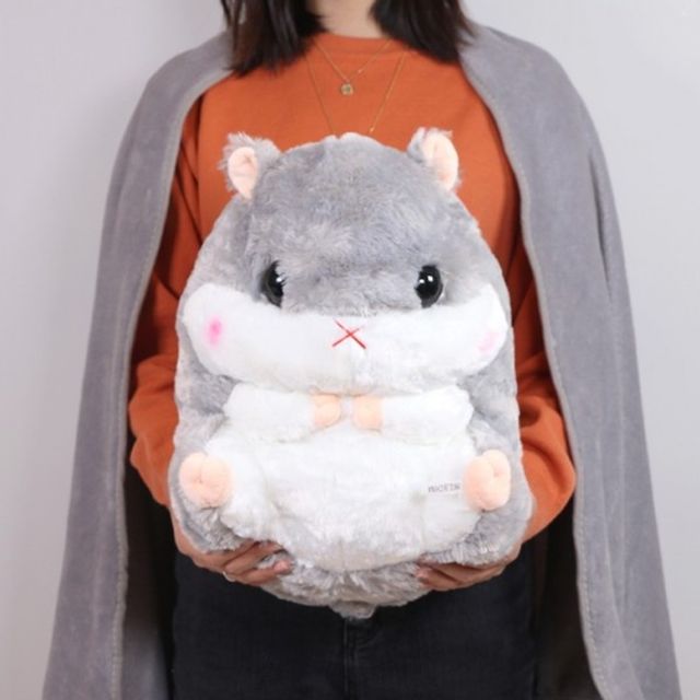 햄스터 인형 햄토리인형 + 무릎담요 항공사담요 햄찌
