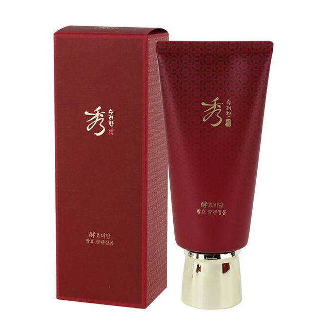 생크림 같은 거품 자연삼 클렌징폼 160ml - 풍부한 거품으로 순한 세정
