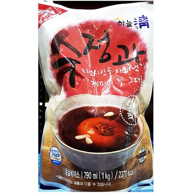 수정과 액기스 농축액 790ml - 전통 맛의 현대적 재해석, 업소용 최적