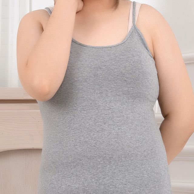 특대사이즈 부드러운 여성끈나시 런닝 베이직코디